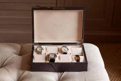 Large Watch Boxes with Silver
