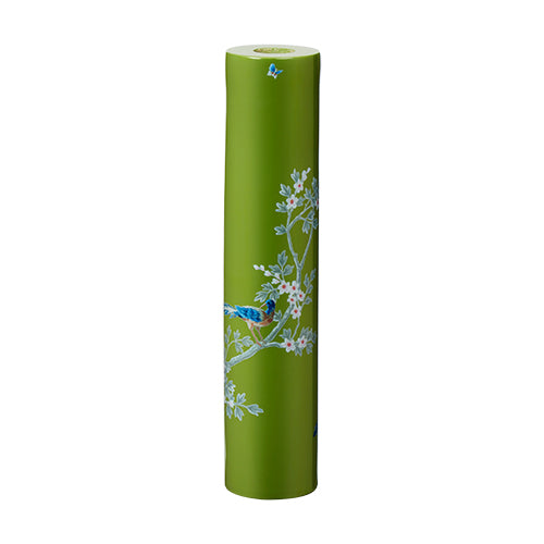Green Chinoiserie Candlestick