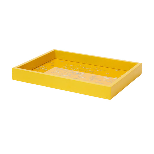 Yellow Small Chinoiserie Tray - Addison Ross Ltd EU