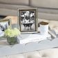 Silver Tooth Pattern Photo Frame