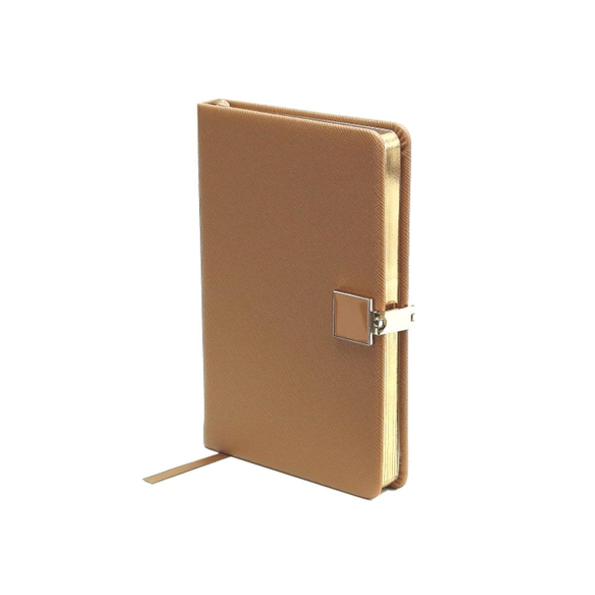 Tan & Gold A6 Notebook