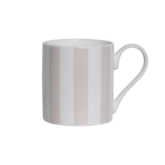 Cappuccino Stripe Bone China Mug