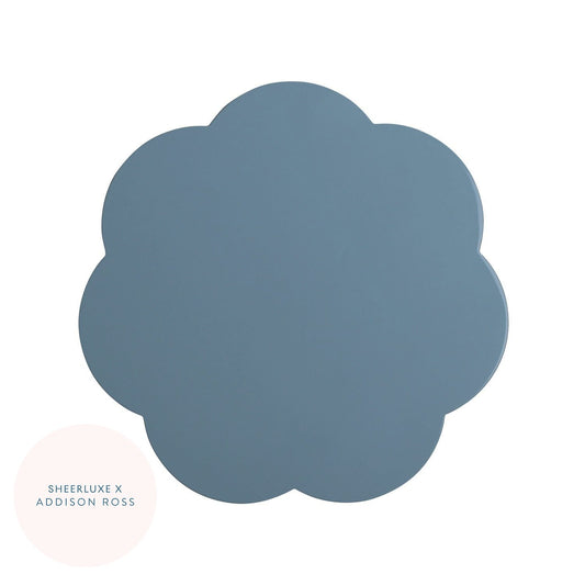 Manteles individuales lacados en azul Chambray - Juego de 4 - Edición limitada