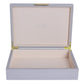 Large Chiffon Lacquer Box With Gold