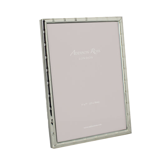 Cane Silver Plated Photo Frame