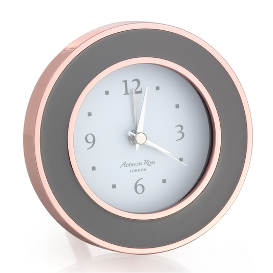 Rose Gold & Taupe Alarm Clock - Clock - Addison Ross