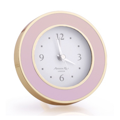 Pastel Pink & Gold Alarm Clock - Clock - Addison Ross