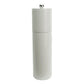 White Round Column Salt or Pepper Mill