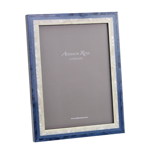 Blue Studio Mother of Pearl Marquetry Frame