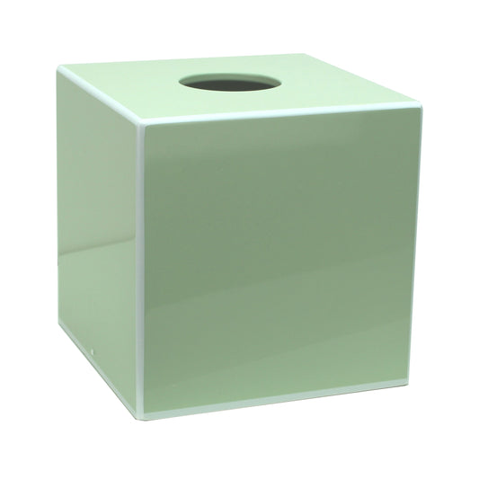 Mint Square Tissue Box