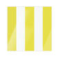Manteles individuales lacados en amarillo y blanco - Juego de 4