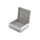 4" Chiffon Enamel & Silver Box - Boxes & Pots - Addison Ross