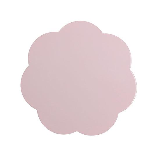 Tovagliette laccate rosa pallido – Set da 4